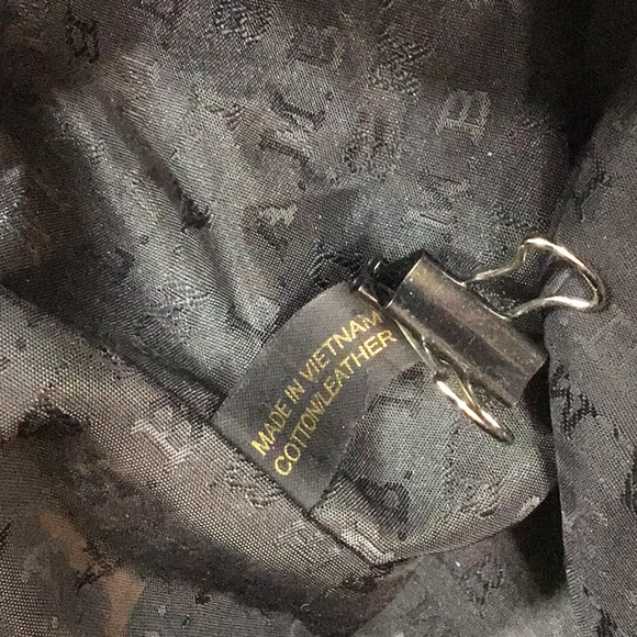 Vtg L.A.M.B. Large fabric/leather tote bag - Picture 12 of 12